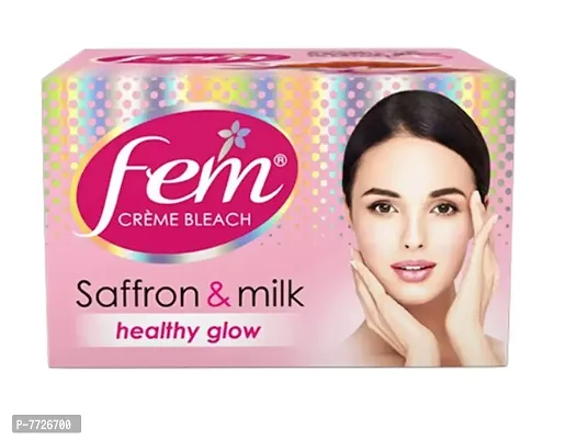 Fem Creme Bleach 40g Saffron  Milk Healthy Glow