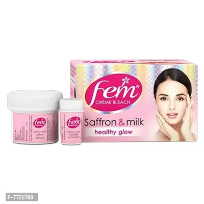 Fem Creme Bleach 40g Saffron  Milk Healthy Glow-thumb2