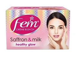 Fem Creme Bleach (40g*2) Saffron  Milk Healthy Glow-thumb4