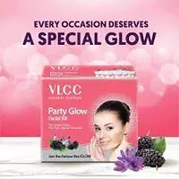 VLCC Party Glow Facial Kit 60g For Instant Glow, For That Special Occaion-thumb1