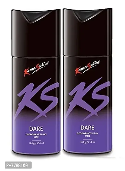 KS DARE DEODORANT SPRAY (150ml*2) MEN