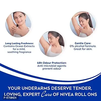 NIVEA Whitening Smooth Skin Deodorant 50ml-thumb3