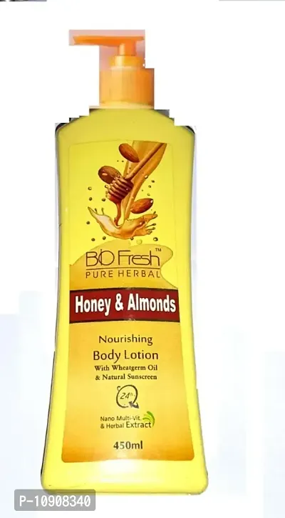 Bio Fresh Honey  Almond Body Lotion 450ml