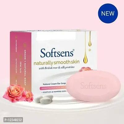 Softsens naturally amooth skin soap (100g*3)