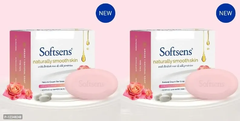Softsens naturally amooth skin soap (100g*6)