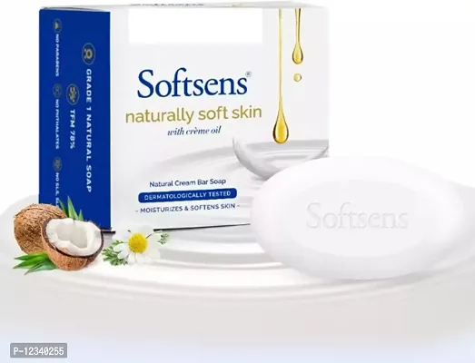 Softsens naturally soft skin soap (100g*3)
