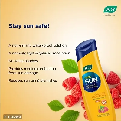 JOY Hello Sunblock  Anti-tan Lotion SPF 20 (40ml*3)-thumb2