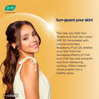 JOY Hello Sunblock  Anti-tan Lotion SPF 20 (40ml*3)-thumb3