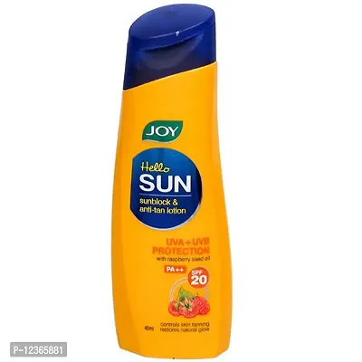 JOY Hello Sunblock  Anti-tan Lotion SPF 20 (40ml*3)-thumb5