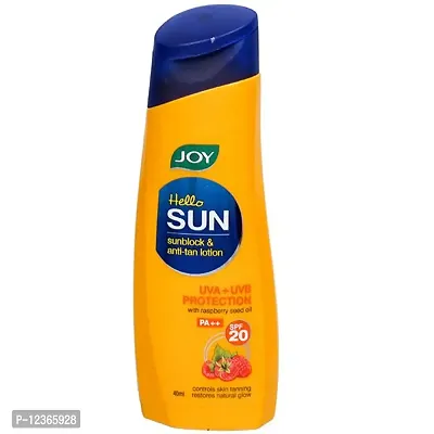 JOY Hello Sunblock  Anti-tan Lotion SPF 20 (40ml*4)-thumb3