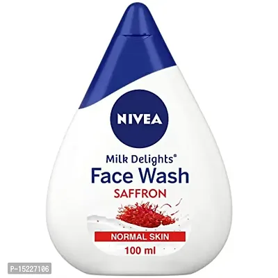 NIVEA Milk Delights Face Wash Saffron 100ml