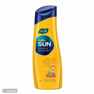 JOY Hello SUN Sunblock  Anti-Tan Lotion PA++ SPF20   100ml-thumb0