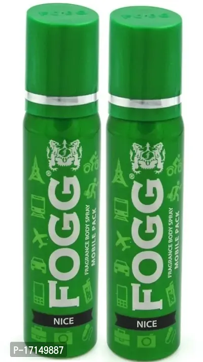 FOGG NICE FRAGRANCE BODY SPRAY MOBILE PACK (25ML*2)