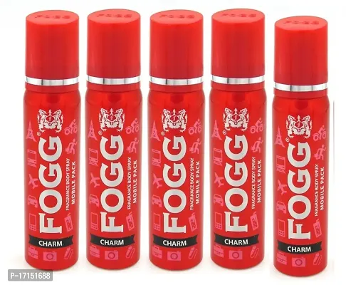 FOGG CHARM FRAGRANCE BODY SPRAY MOBILE PACK (25ML*5)