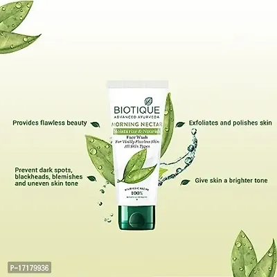 BIOTIQUE MORNING NECTAR Moisturize  Nourish Face Wash 150ml-thumb3