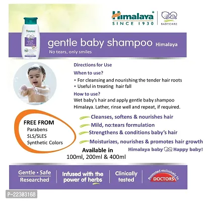 Himalaya gentle baby shampoo 200ml (pack of 2)-thumb5