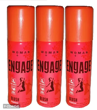 Engage woman blush deo spray 50mlx3 (pack of 3)