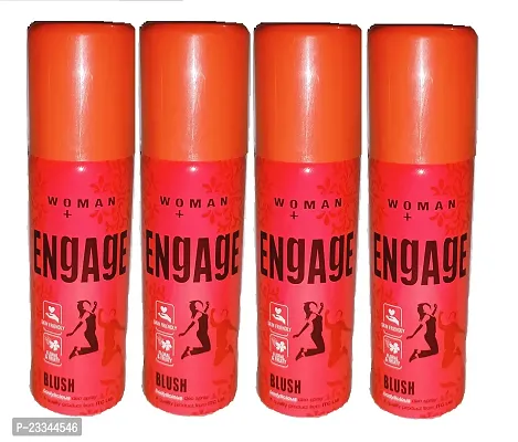 Engage woman blush deo spray 50mlx4 (pack of 4)-thumb0