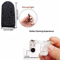 Mobile Gaming Trigger Whit Finger Sleeve For Pubg Bgmi Cod Free Fire-thumb1
