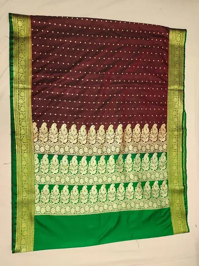 Classic Art Silk Saree with Blouse piece