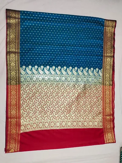 Classic Art Silk Saree with Blouse piece