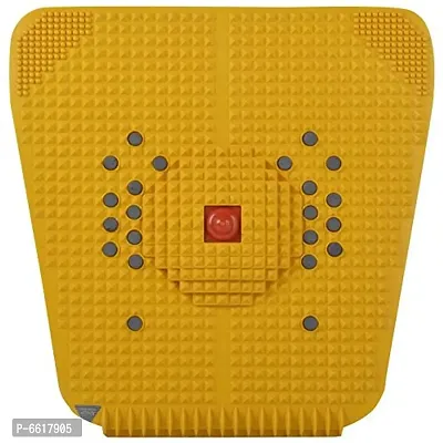 Acupressure Power Relief Plastic Mat For Foot Health (Yellow)-thumb3