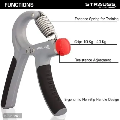 Adjustable 10 to 40 kg Hand Exerciser Grip Strengthener-thumb3