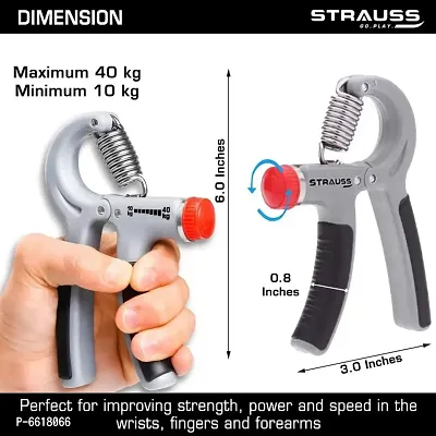 Adjustable 10 to 40 kg Hand Exerciser Grip Strengthener-thumb4