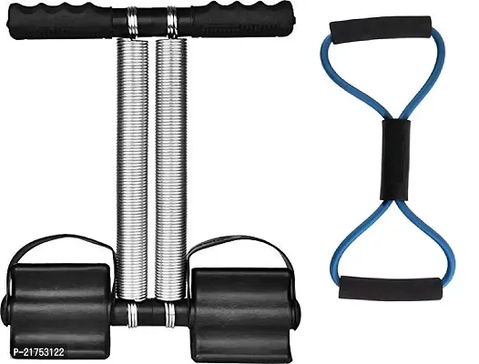Double Spring Tummy Trimmer Combo with Figure 8-thumb0