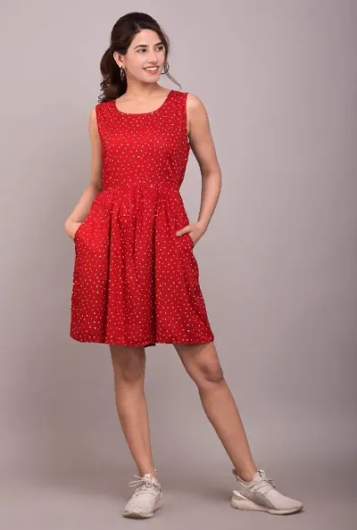 Trendy Knee Length Dress