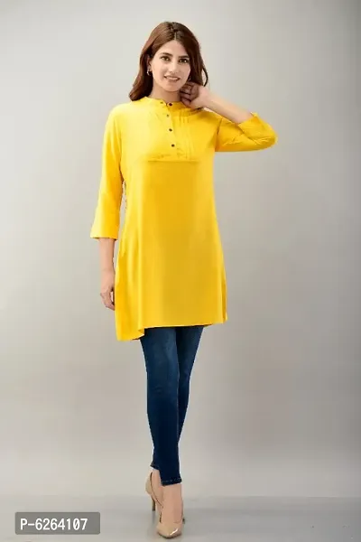 Pretty graceful women yellow dress-thumb0