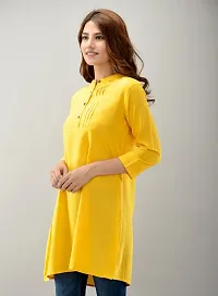 Pretty graceful women yellow dress-thumb1