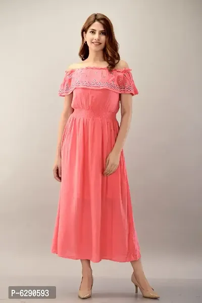 Fancy fashionista pink dress