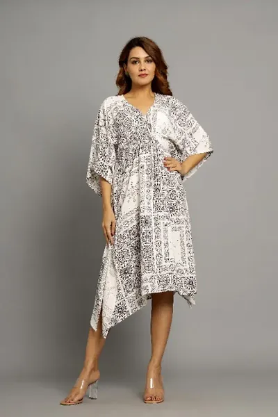 Trendy Printed Dress for Women
