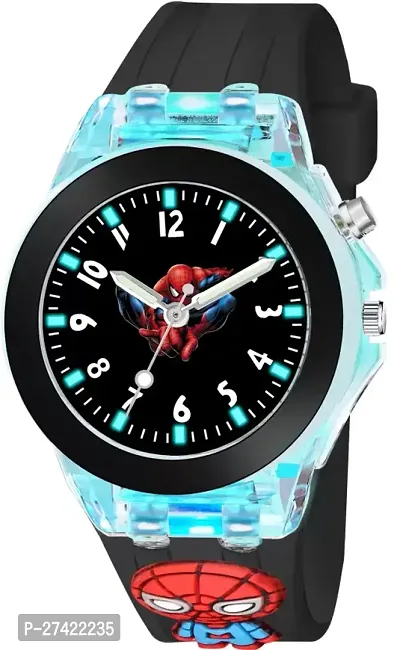 Stylish Blue Silicone Analog For Men-thumb0