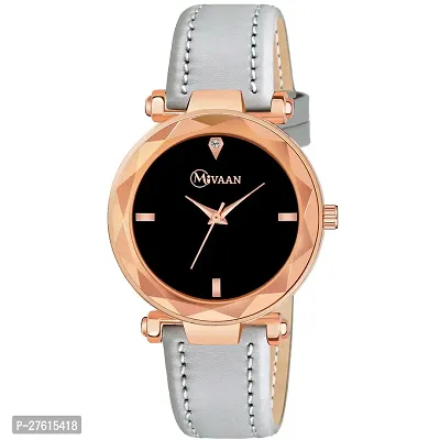 Classic Genuine Leather Analog Watch For Women