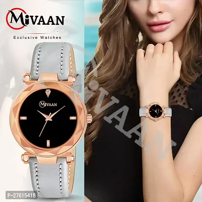 Classic Genuine Leather Analog Watch For Women-thumb2