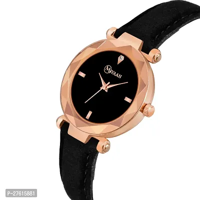 Classic Genuine Leather Analog Watch For Women-thumb3