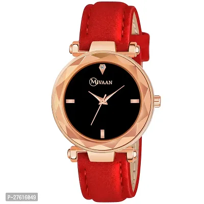 Classic Genuine Leather Analog Watch For Women-thumb0