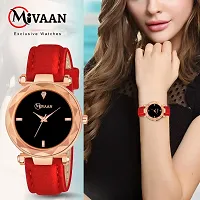 Classic Genuine Leather Analog Watch For Women-thumb1