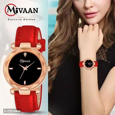 Classic Genuine Leather Analog Watch For Women-thumb2