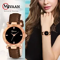 Classic Genuine Leather Analog Watch For Women-thumb1