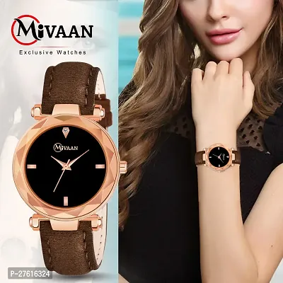 Classic Genuine Leather Analog Watch For Women-thumb2