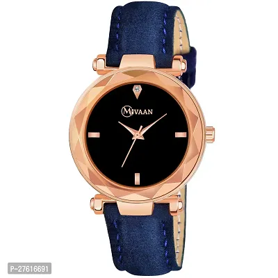 Classic Genuine Leather Analog Watch For Women-thumb0