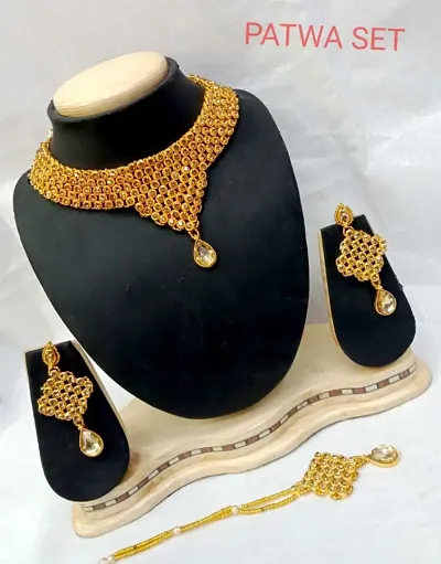 Best Selling Handcrafted Designer Premium Jewellery Set