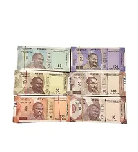 Shimmera (100 Each X 6 600 Fake Note) Playing Indian Currency Fake Note Nakli Note Fidget Toy Gag Toy - 3 Years And Up, Multicolor-thumb2