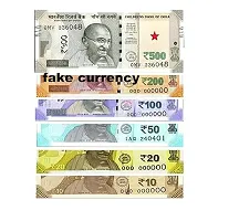 Dummy Indian Currency Duplicate M Denomination All New 10, 20, 50, 100, 200, 500 Artificial Currency 2023 Trending Toys-thumb1