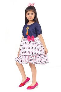 Modern Comfy Cotton Girls Frocks and Dresses-thumb1