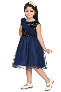 Classic Embroidered Dresses for Kids Girls-thumb1