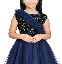 Classic Embroidered Dresses for Kids Girls-thumb4